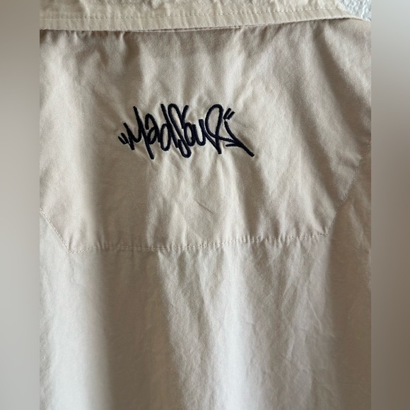 VTG Marc D'Amelio Madsoul HipHop Rap Baggy Button Front Y2K Men's 2XL Old School - Picture 6 of 10